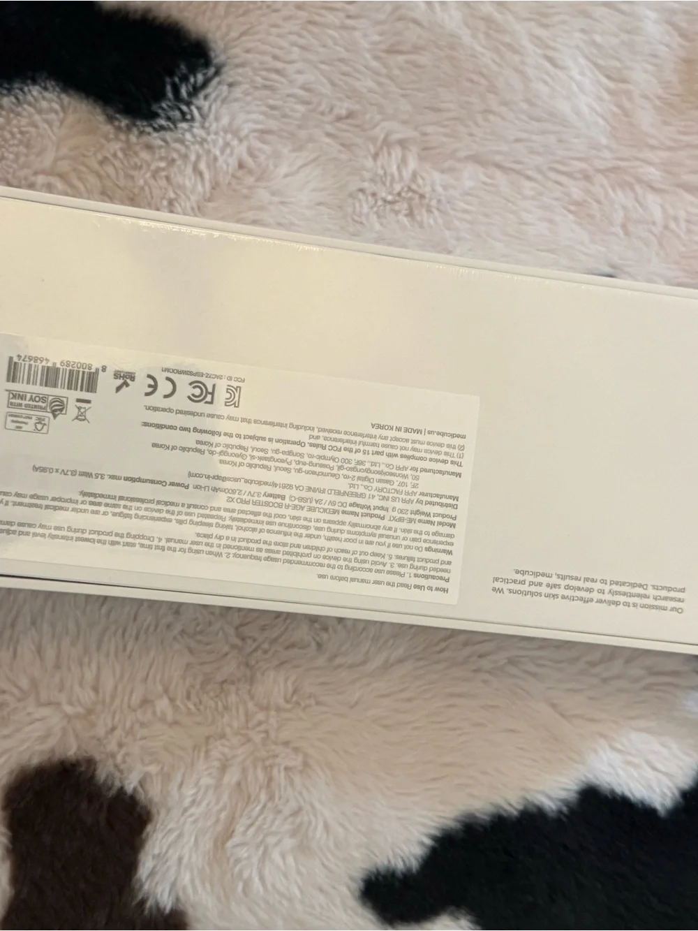 MediCube White Facial Skincare Device - Gentle Home Treatment